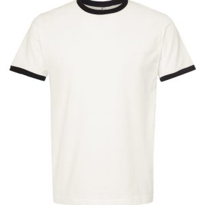 Tultex 246 — Unisex Fine Jersey Ringer T-Shirt - Image 9