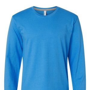 LAT 6918 — Unisex Fine Jersey Long Sleeve Tee - Image 12