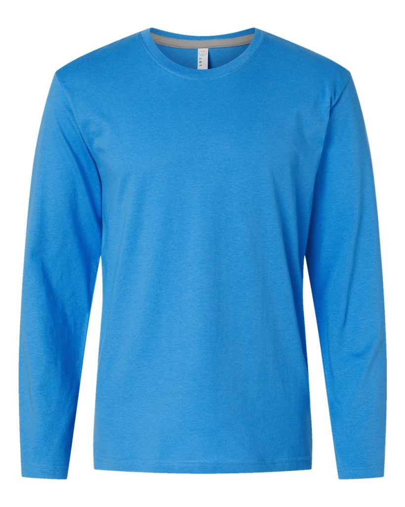 LAT 6918 — Unisex Fine Jersey Long Sleeve Tee