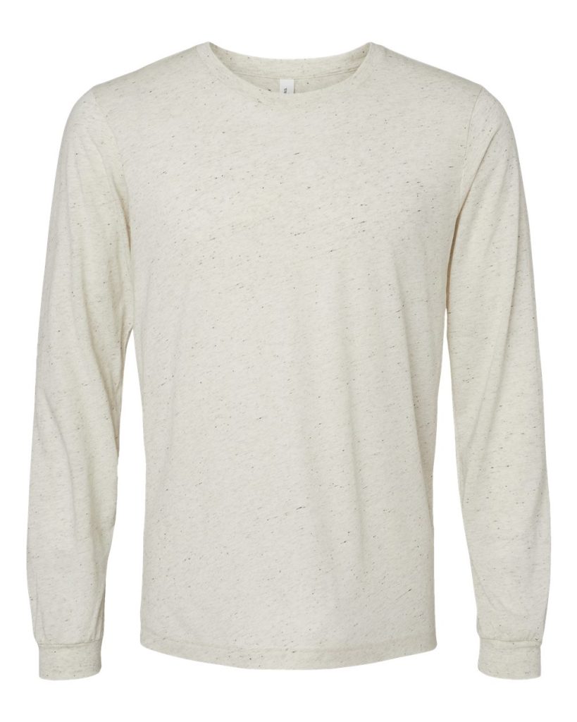 BELLA + CANVAS 3513 — Unisex Triblend Long Sleeve Tee