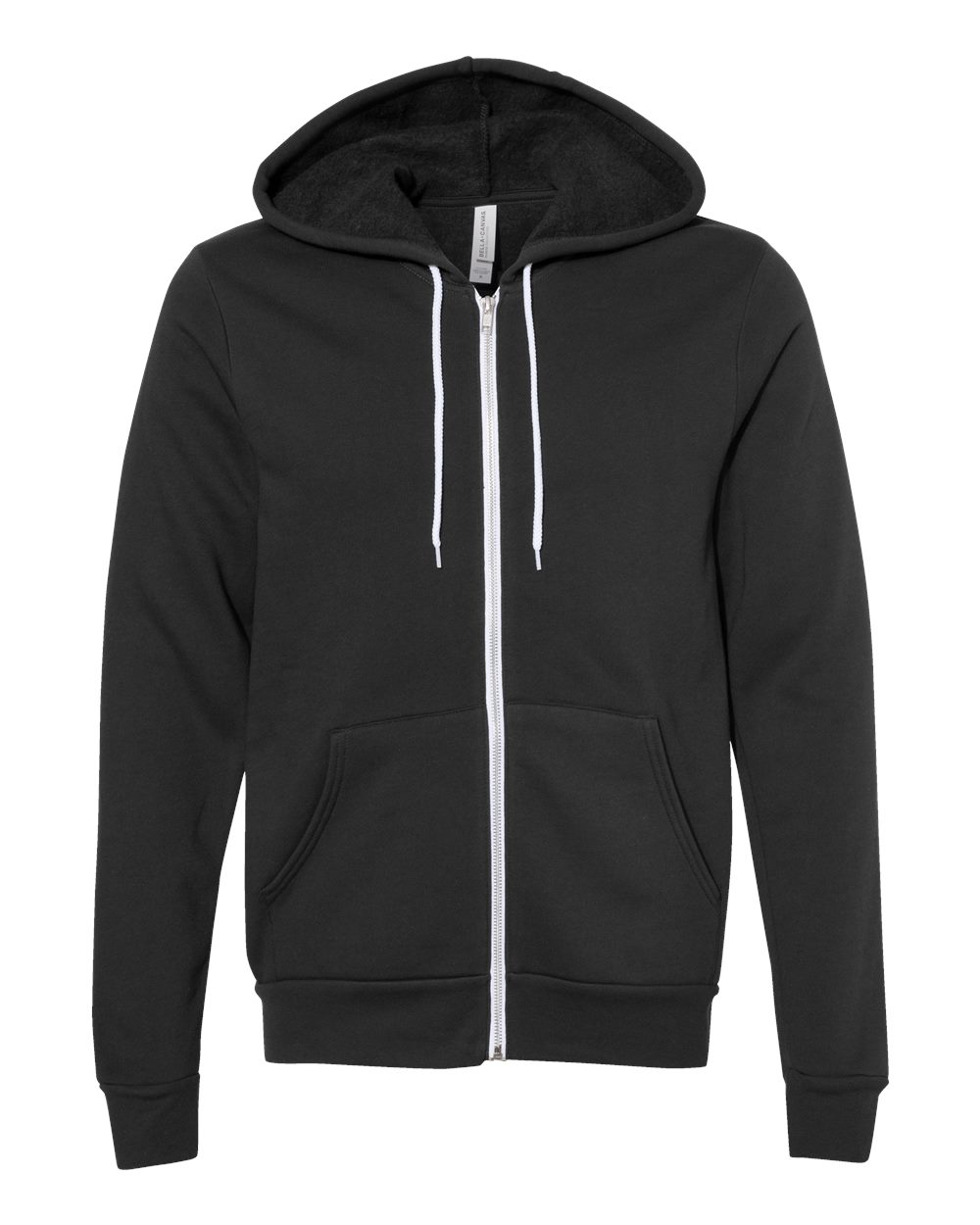 BELLA + CANVAS 3739 — Unisex Sponge Fleece Full-Zip Hoodie Sweatshirt - Image 42