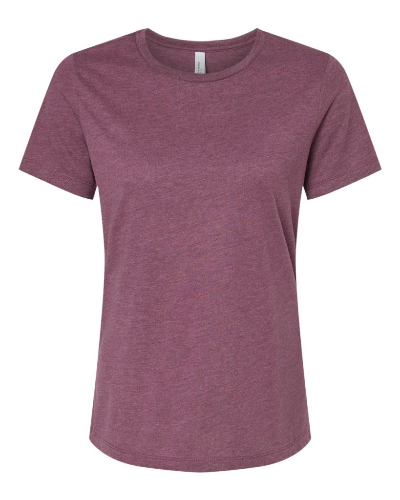 BELLA + CANVAS 6400CVC — Women’s Relaxed Fit Heather CVC Tee