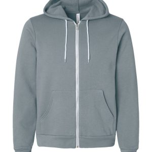 BELLA + CANVAS 3739 — Unisex Sponge Fleece Full-Zip Hoodie Sweatshirt - Image 8