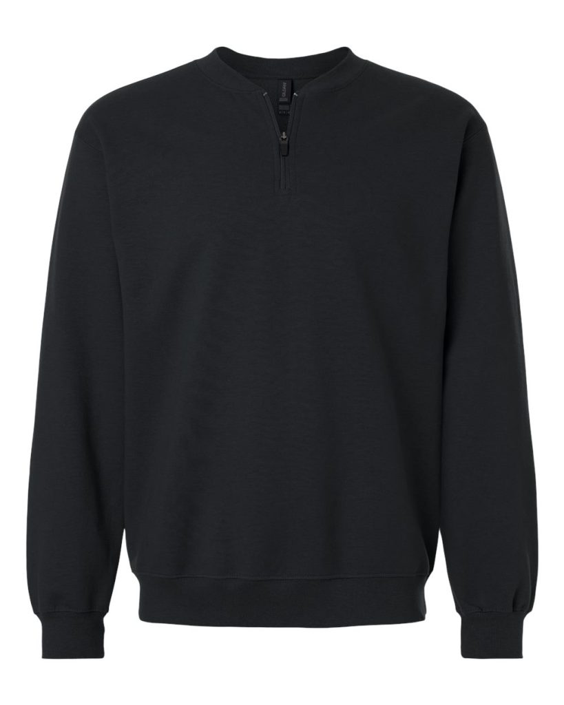 Gildan SF008 — Unisex Softstyle® Midweight Quarter-Zip Sweatshirt