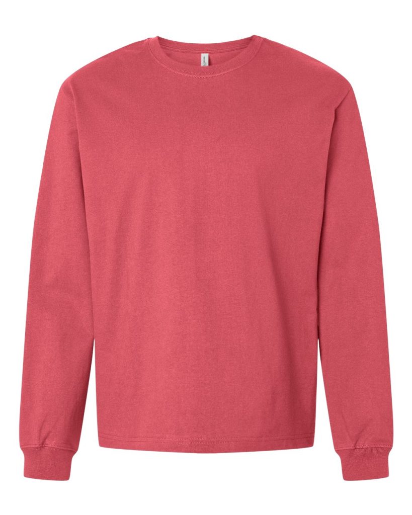BELLA + CANVAS 4651 — Unisex 7.5 oz Heavyweight Long Sleeve Tee