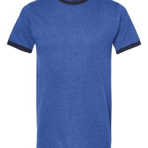 Tultex 246 — Unisex Fine Jersey Ringer T-Shirt - Image 6