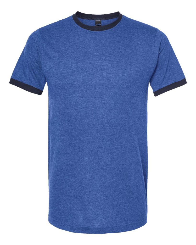 Tultex 246 — Unisex Fine Jersey Ringer T-Shirt