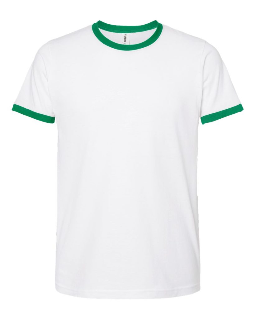 Tultex 246 — Unisex Fine Jersey Ringer T-Shirt