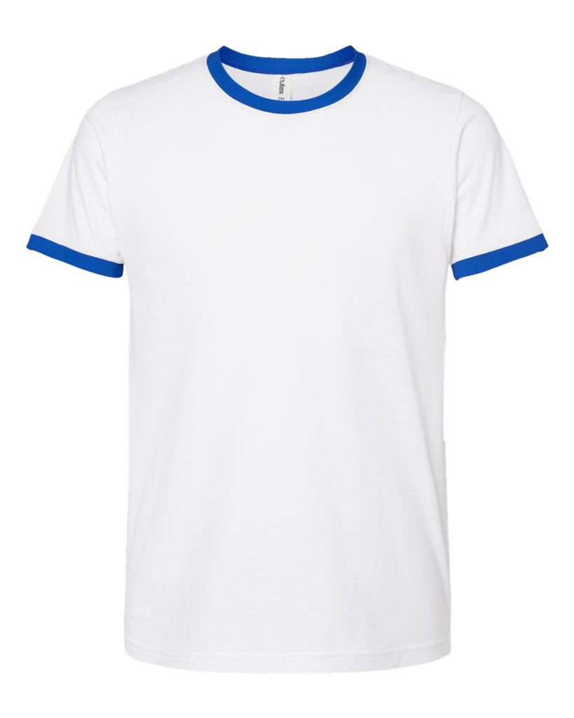 Tultex 246 — Unisex Fine Jersey Ringer T-Shirt