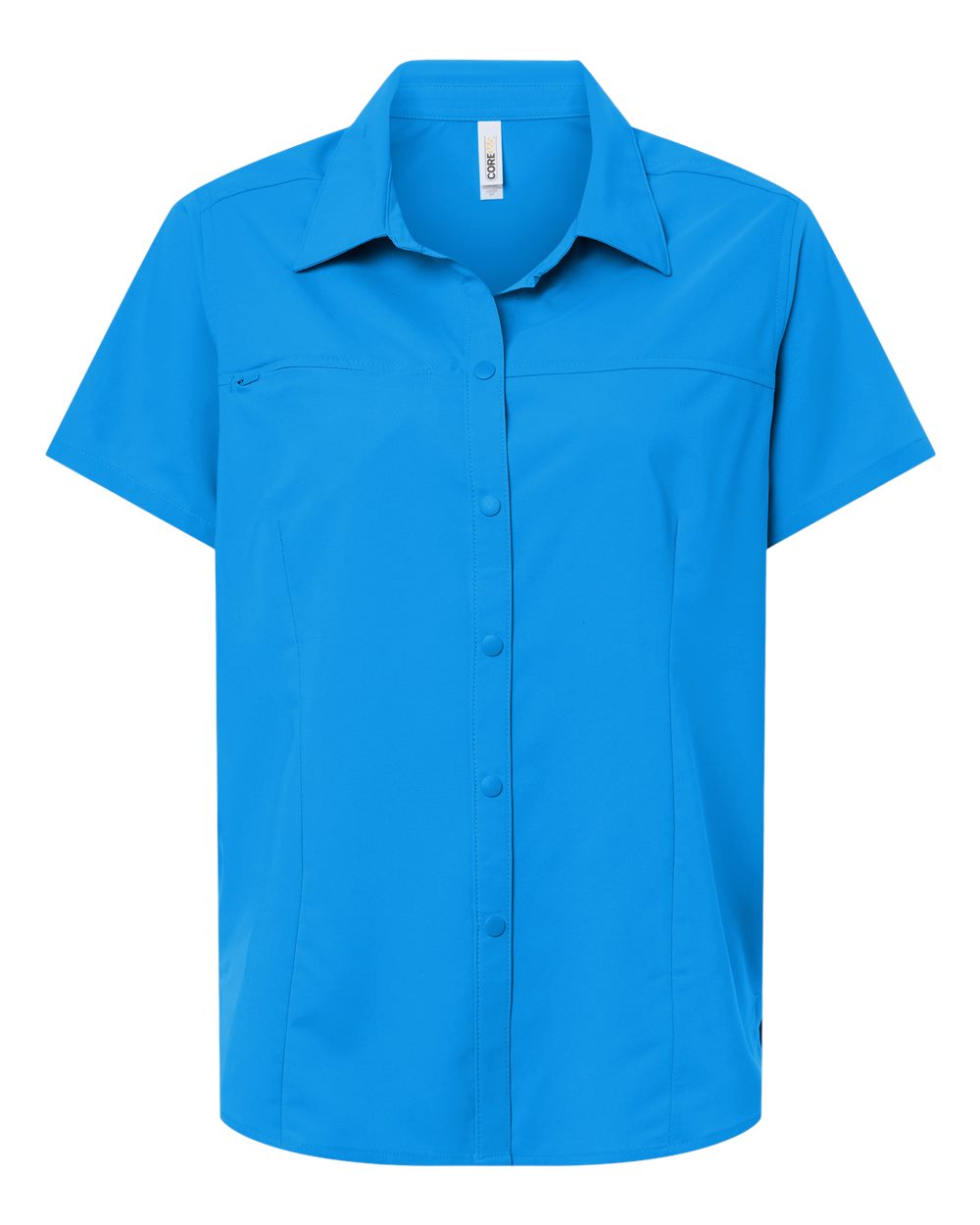 CORE365 CE520W — Women's UltraUVP Shoreline Short Sleeve Staff Shirt - Image 4