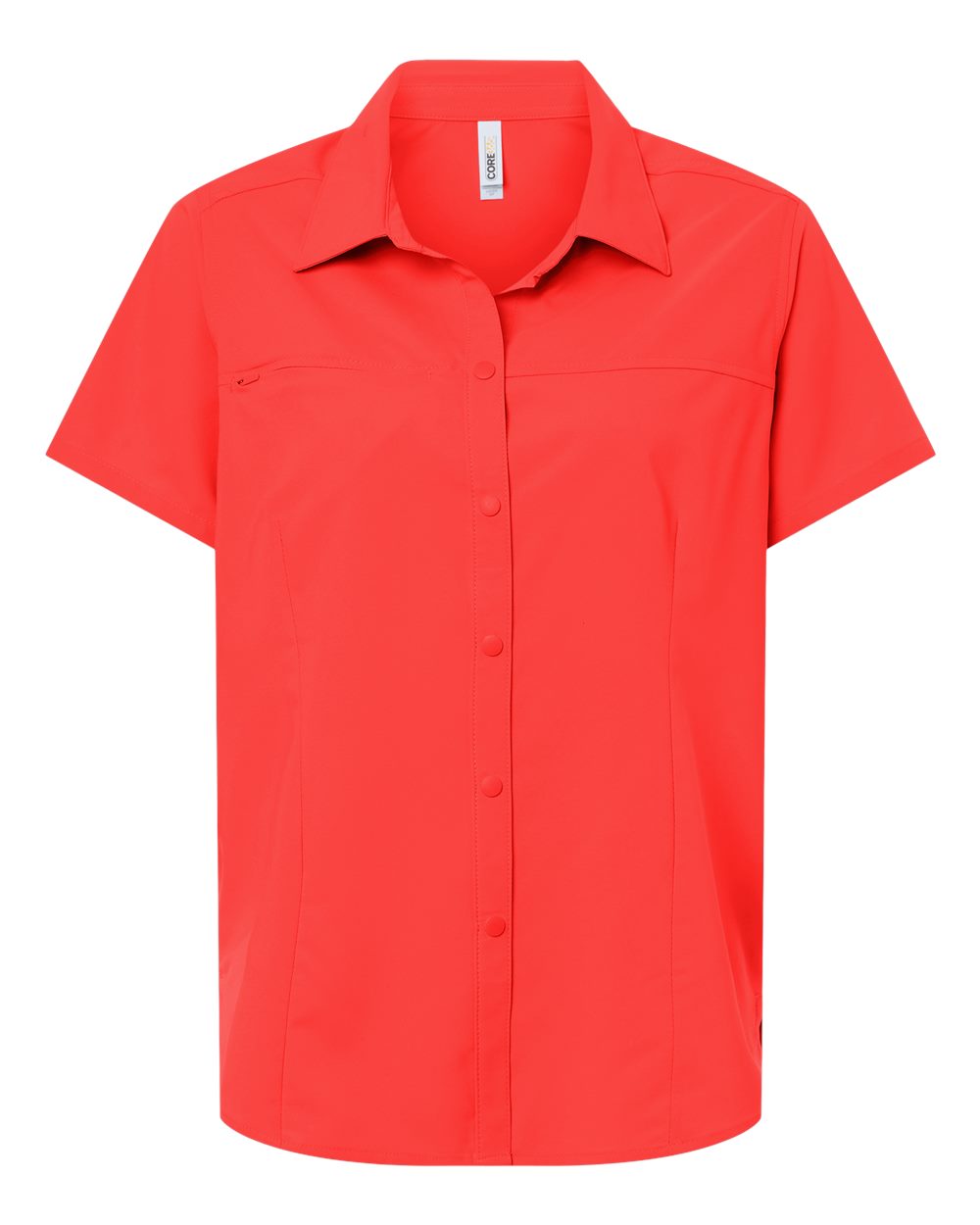 CORE365 CE520W — Women's UltraUVP Shoreline Short Sleeve Staff Shirt - Image 5
