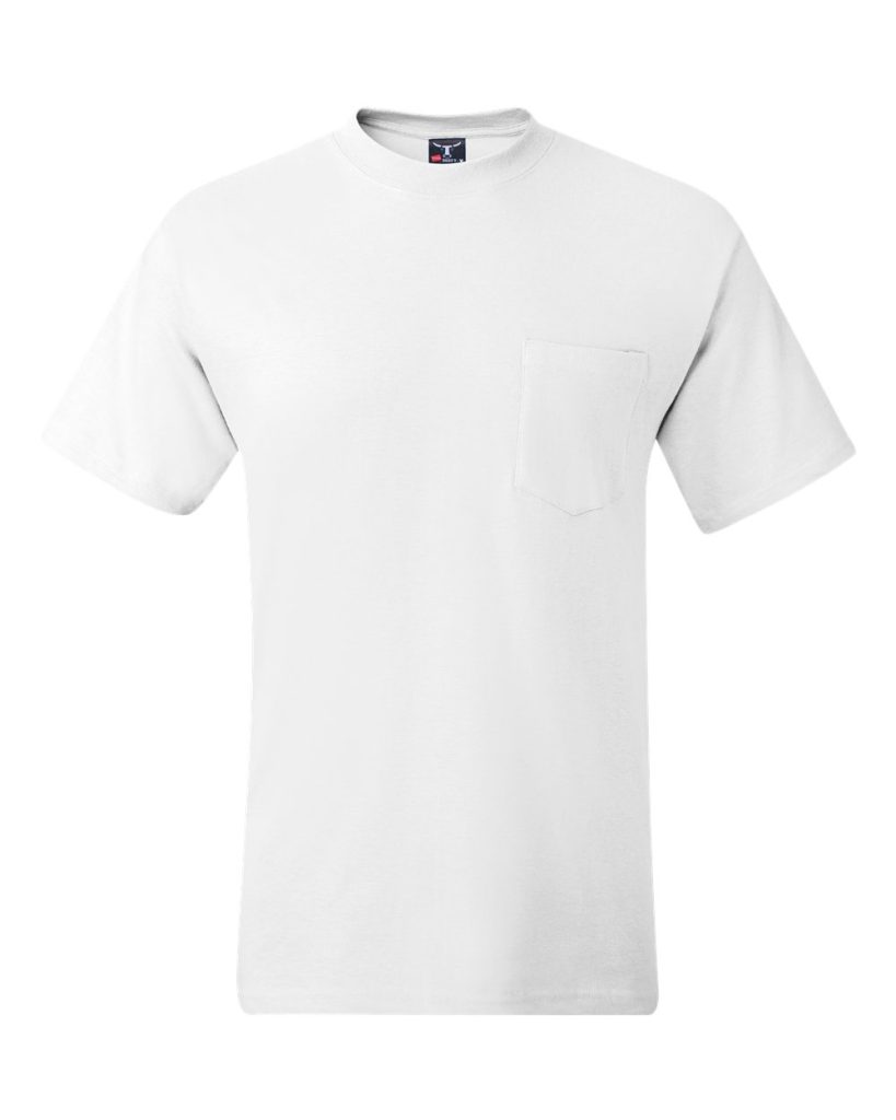 Hanes 5190 — Unisex Beefy-T® Pocket T-Shirt
