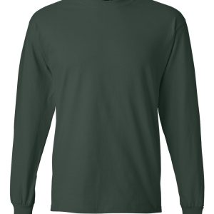 Hanes 5186 — Unisex Beefy-T® Long Sleeve T-Shirt - Image 5