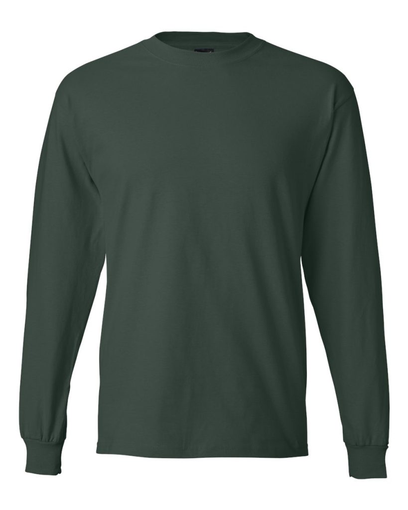Hanes 5186 — Unisex Beefy-T® Long Sleeve T-Shirt