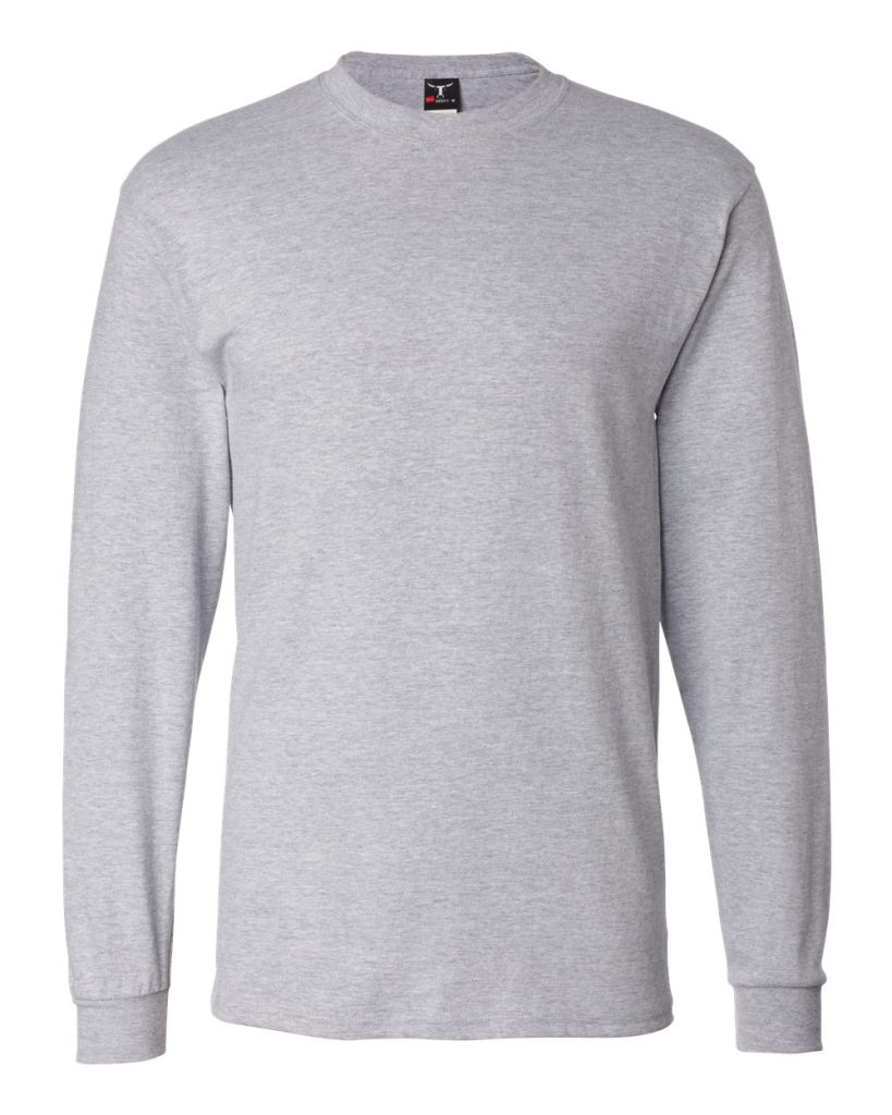Hanes 5186 — Unisex Beefy-T® Long Sleeve T-Shirt