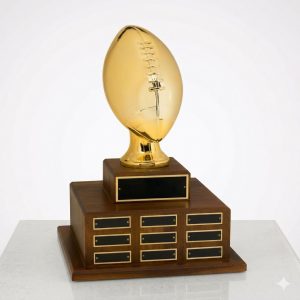 Trophies, medals, plaques