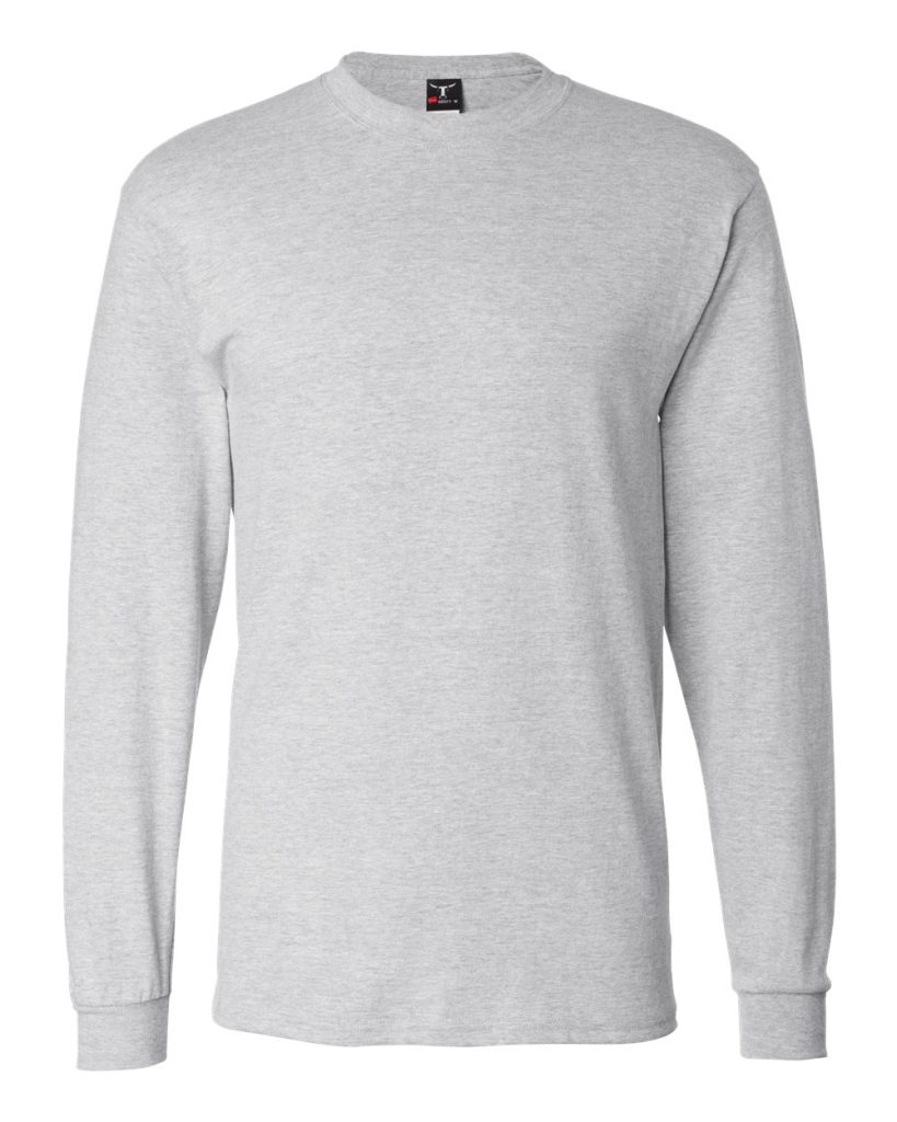 Hanes 5186 — Unisex Beefy-T® Long Sleeve T-Shirt