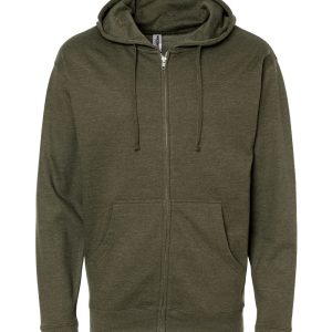 Independent Trading Co. SS4500Z — Unisex Midweight Full-Zip Hooded Sweatshirt - Image 4