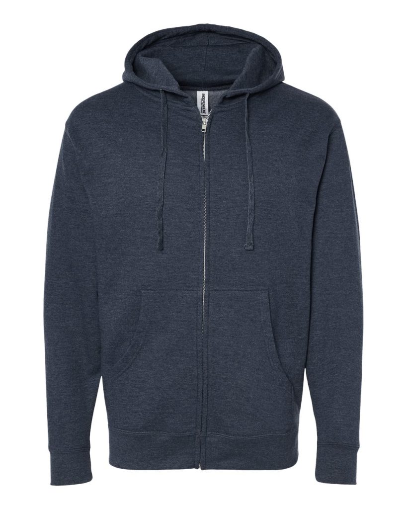 Independent Trading Co. SS4500Z — Unisex Midweight Full-Zip Hooded Sweatshirt