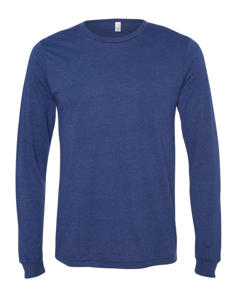 BELLA + CANVAS 3513 — Unisex Triblend Long Sleeve Tee