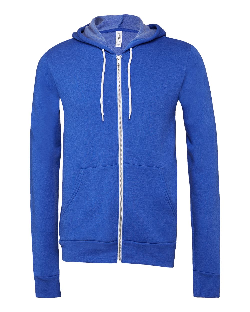 BELLA + CANVAS 3739 — Unisex Sponge Fleece Full-Zip Hoodie Sweatshirt - Image 41