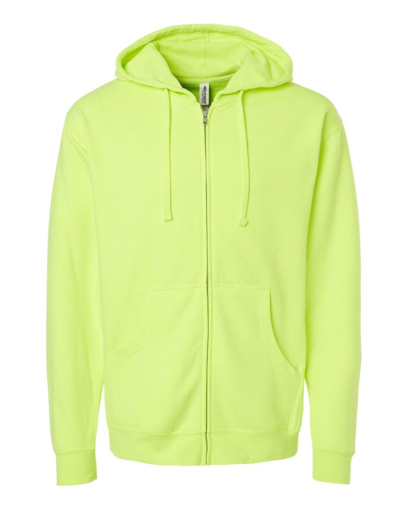 Independent Trading Co. SS4500Z — Unisex Midweight Full-Zip Hooded Sweatshirt