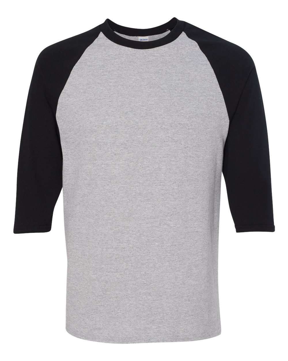 Gildan 5700 — Unisex Heavy Cotton™ Raglan Three-Quarter Sleeve T-Shirt - Image 1