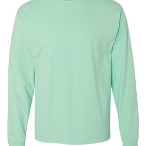 Hanes 5186 — Unisex Beefy-T® Long Sleeve T-Shirt - Image 4
