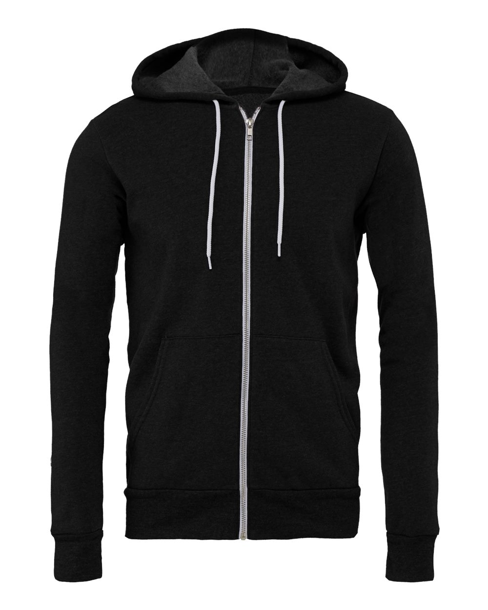 BELLA + CANVAS 3739 — Unisex Sponge Fleece Full-Zip Hoodie Sweatshirt - Image 7