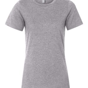 BELLA + CANVAS 6400CVC — Women’s Relaxed Fit Heather CVC Tee - Image 1