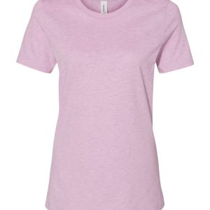 BELLA + CANVAS 6400CVC — Women’s Relaxed Fit Heather CVC Tee - Image 22