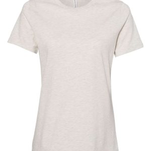 BELLA + CANVAS 6400CVC — Women’s Relaxed Fit Heather CVC Tee - Image 23