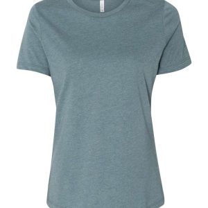 BELLA + CANVAS 6400CVC — Women’s Relaxed Fit Heather CVC Tee - Image 27
