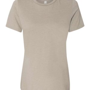 BELLA + CANVAS 6400CVC — Women’s Relaxed Fit Heather CVC Tee - Image 29