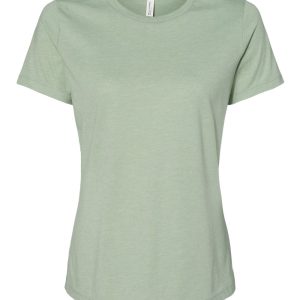 BELLA + CANVAS 6400CVC — Women’s Relaxed Fit Heather CVC Tee - Image 25