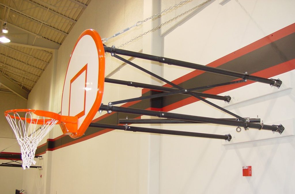 Wall-mounted goal systems